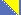 National flag of Bosnia And Herzegovina